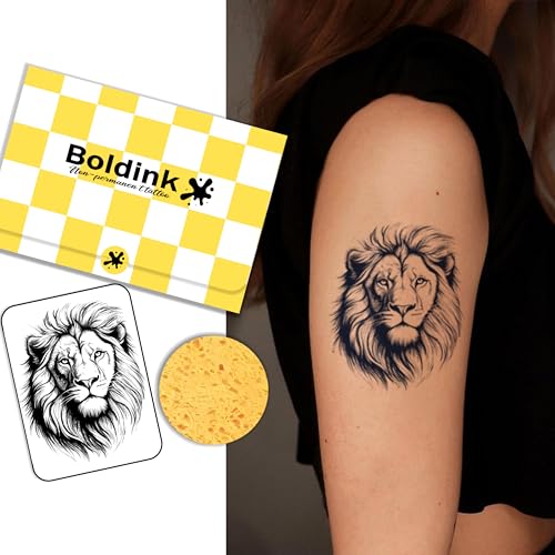 Boldink Temporary Tattoos - 15 Day Waterproof Stickers