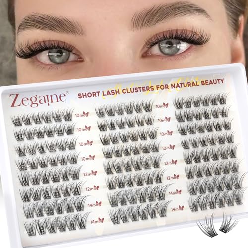 Short Lash Clusters 10-12-14MM Natural Eyelash Extensions