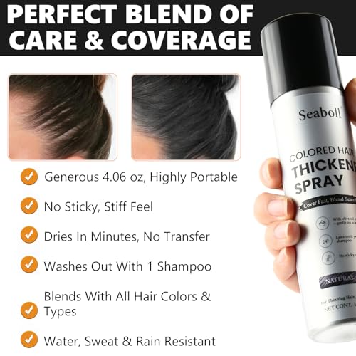 Root Touch Up Hair Color Spray - 4oz Gray Coverage