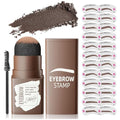 Eyebrow Stamp Kit with 24 Reusable Stencils - Waterproof