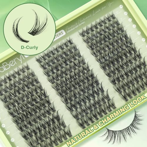 Wispy Lash Clusters 10-16mm CC Curl DIY Eyelash Extensions