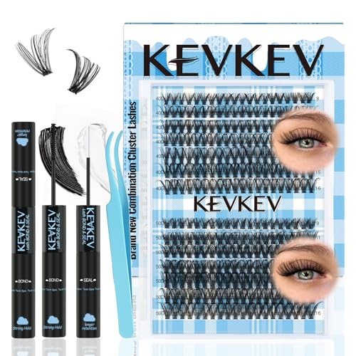 Lash Clusters Kit 280Pcs - 40D+50D Individual Eyelash Extensions