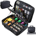 Professional Barber Clipper Case with Adjustable Dividers