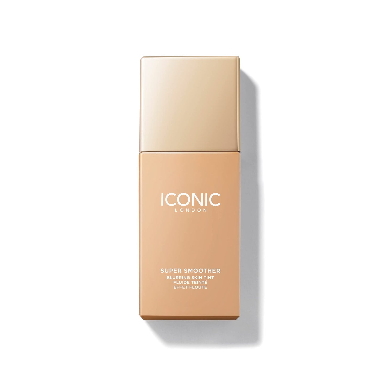 ICONIC LONDON Super Smoother Blurring Skin Tint | Light to Medium Coverage, Hydrating, Ultra-Lightweight Tinted Moisturizer, Cruelty-Free, Vegan Makeup (Neutral Light) 1.01 Fl oz