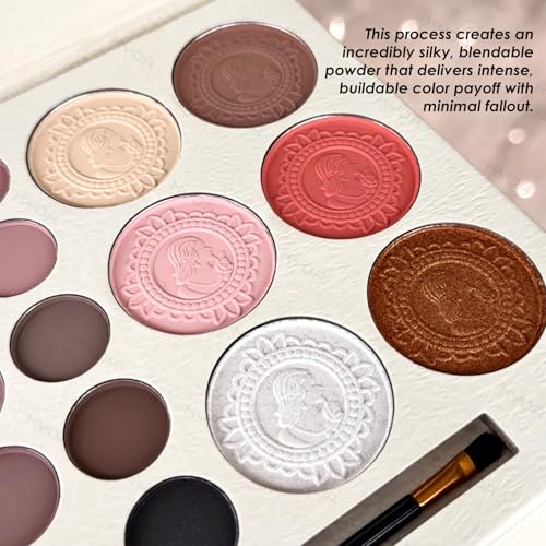 KYDA 26-Color All-in-One Makeup Palette with Eyeshadow, Blush & Highlighter