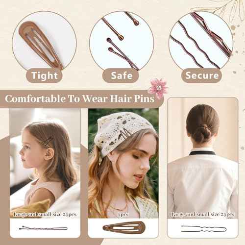 386Pcs Ballet Hair Styling Kit-Hair Wax Stick, 200 Elastic Ties, 50 Bobby Pins, 50 U-Pins, 10 Invisible Hair Bun Nets, 3 Combs&Brushes, 2 Loop Tools, Professional Dance Performance Kit w/Storage Box