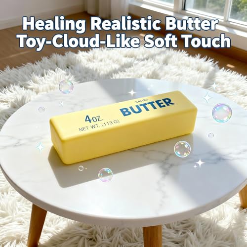 Midou Dumpling Squishy Butter Stress Relief Toy Slow Rising Sensory Fidget for Anxiety