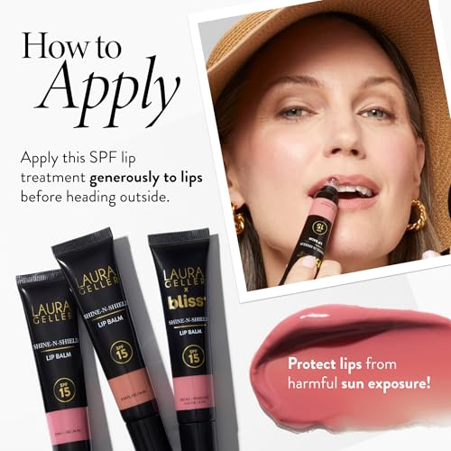 LAURA GELLER Spackle SPF 30 Primer + Shine-n-Shield SPF 15 Lip - Sunset Sands