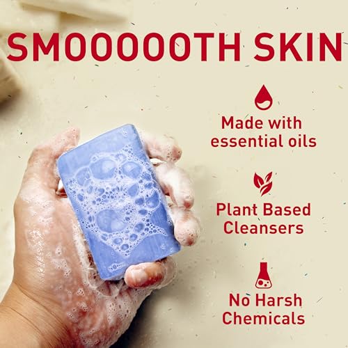 Old Spice Premium Bar Soap, Seas The Day Eucalyptus and Coconut Cream Scent, With Plant Based Cleansers, 5.0 oz (Pack of 6)