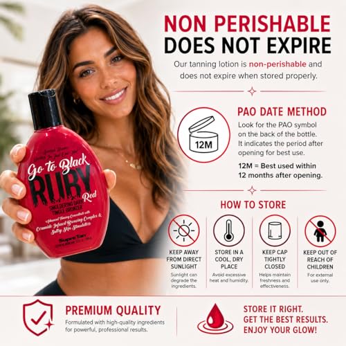 Supre Go to Black Ruby Red Tingle Bronzer 12oz