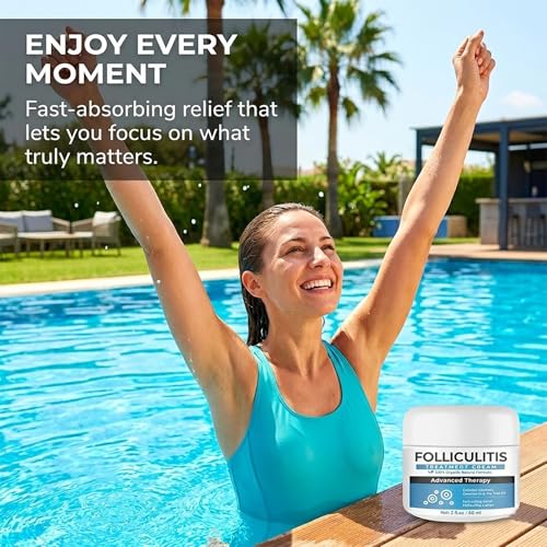 Folliculitis Treatment Cream with Tea Tree Oil - 60ml Soothing Care