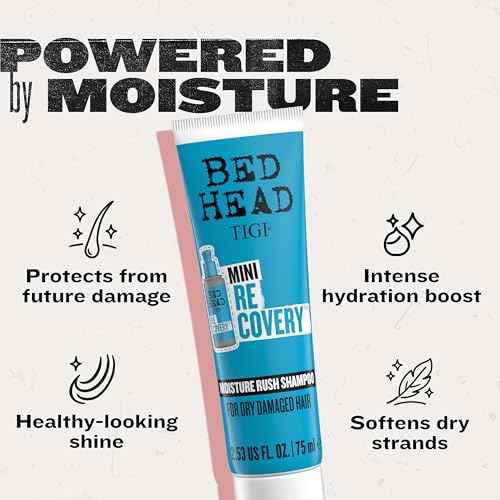 Bed Head by TIGI Recovery Shampoo, Travel Mini, 2.53 fl oz