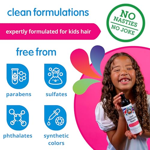 SoCozy Kids Curl Volumizing Mousse - 6 Fl Oz