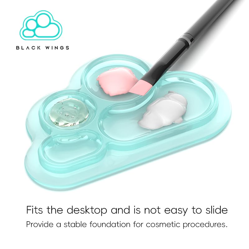 Silicone Makeup Palette | Multi-Use Blending Board Cloud Design