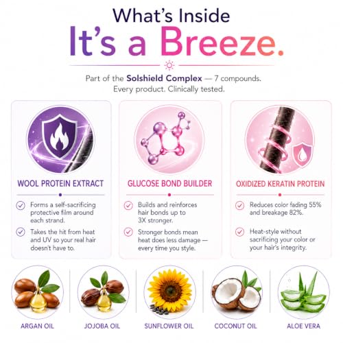 Solshine It's a Breeze Blowout Spray for Frizz-Free Hair