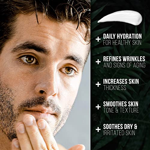 RUGGED & DAPPER Face Moisturizer and Facial Treatment Mask with Natural & Organic ingredients
