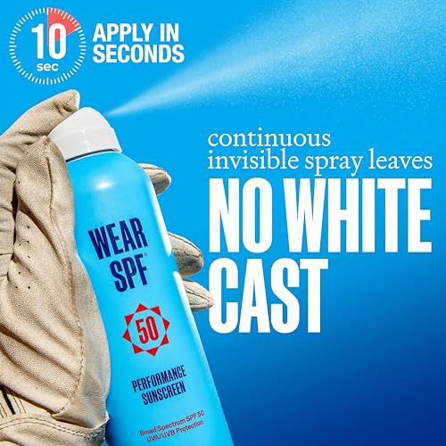 Wear SPF Performance Sport Sunscreen Spray ? Water & Sweat-Resistant SPF 50