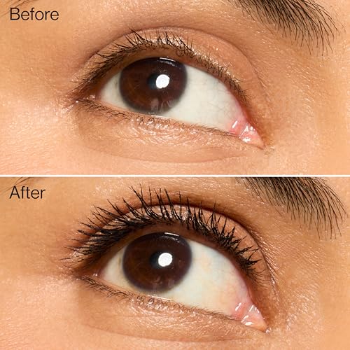 Honest Beauty 2-in-1 Extreme Volume Clean Mascara, Bold Lash Primer with Castor Oil, Maximum Curl, Vegan, Safe for Sensitive Eyes, Black, .27 fl oz