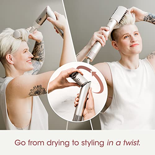 Amazon Renewed Shark FlexStyle Compact Hair Dryer & Multi-Styler System
