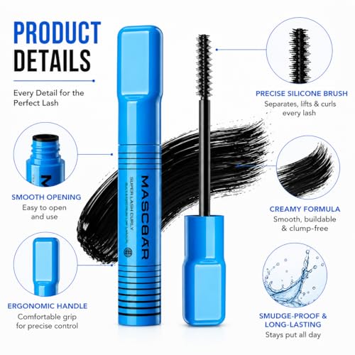 Volumizing Lengthening Mascara with Silicone Brush