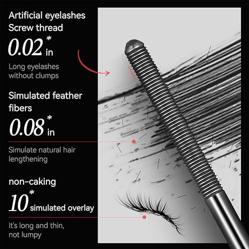 KANGBOMEI Iron Wand Mascara - Waterproof 5D Curling & Volume