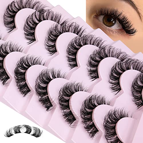 Cluster Lashes 3D Natural Look - 7 Pairs Eyelash Extensions