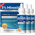 5% Minoxidil Hair Growth Serum for Men & Women - Extra Strength Beard Treatment 180ml