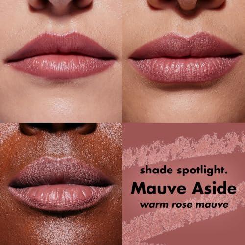 Lip Liner Pencil - Mauve Aside - Highly Pigmented Semi-Matte Vegan & Cruelty-Free All-in-One Lip Definer