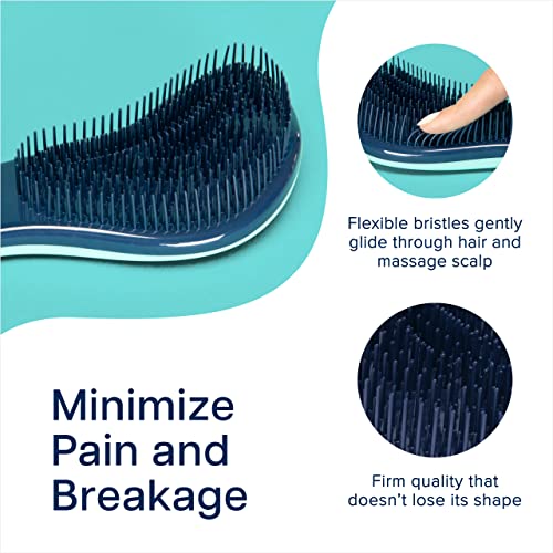 Crave Naturals Glide Thru Detangling Hairbrush - Wet & Dry Hair