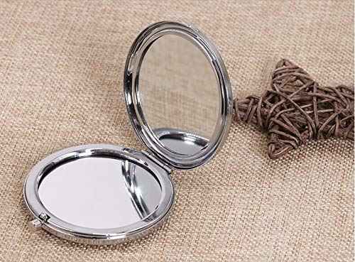 DIDADIC Travel Makeup Mirror for Wife, Wife Birthday Gift Ideas, Wife Gifts for Wedding Anniversary Valentines Day Mothers Day, Romantic Gift for Her