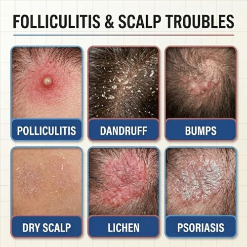 Flyleaf Folliculitis Treatment Cream with Benzoyl Peroxide & Tea Tree Oil - 100g