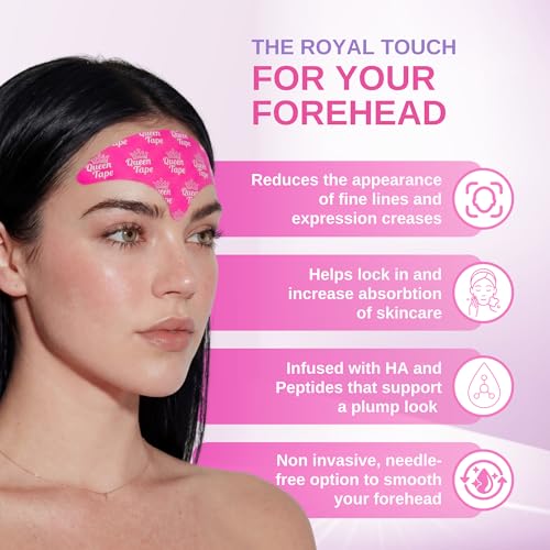 Queen Royal Forehead Tape - Anti-Wrinkle Overnight Skincare (20 pcs)