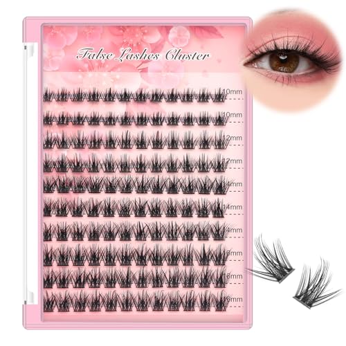 D Curl Lash Clusters 120 Pack Mix Sizes Dovetail Lashes