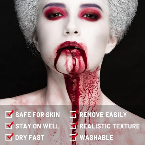 BOBISUKA Fake Blood Spray Set - Dark & Fresh SFX Makeup