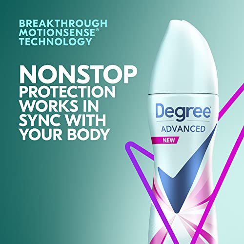 Degree Advanced Antiperspirant Deodorant Dry Spray 72-Hour Protection, Pack of 3