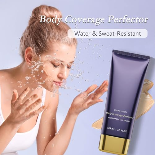 Body Coverage Perfector - Waterproof Tattoo & Scar Cover Makeup