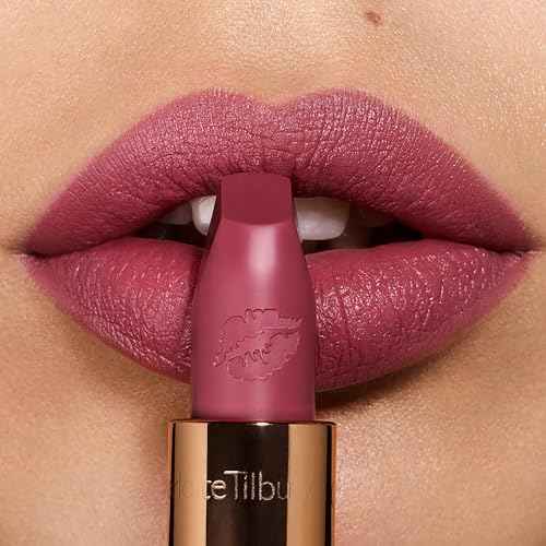 Charlotte Tilbury Hot Lips Lipstick - Hydrating, Long Lasting Lipstick with Orchid & Antioxidant Extracts - Buildable Satin Finish for Fuller-Looking Lips