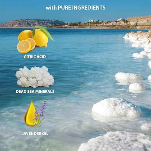 Dead Sea Collection Lavender Body Wash for Women and Men - with Pure Dead Sea Minerals and Lavender Oil - Gentle Cleanses and Moisturizes Skin (33.8 fl. oz)