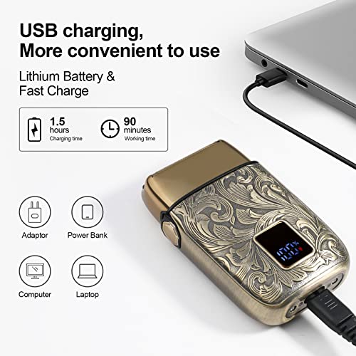 Ufree Beard Trimmer, Electric Razor, Nose Hair Trimmer, Cordless Hair Clippers Shavers, Gifts for Men