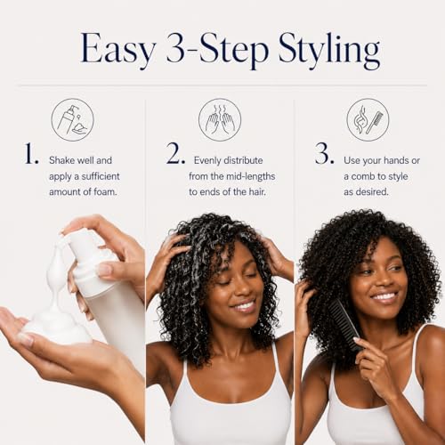 TreLab Hair Mousse with Keratin & Argan Oil, 4 Fl Oz