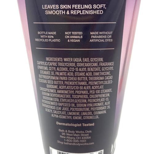 Bath & Body Works Forever Red Vanilla Rum Ultimate Hydration Body Cream 8 Ounces Pack of 2