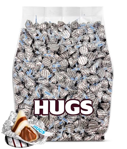 Hershey Hugs Bulk Candy 200pc - 2lb Milk Chocolate