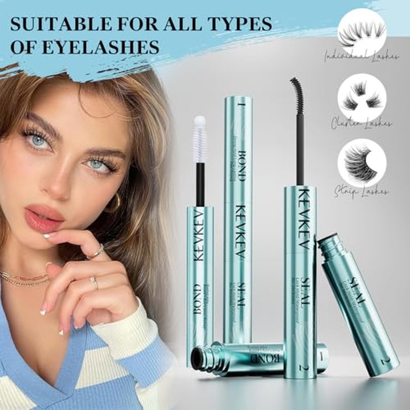KevKev Lash Cluster Glue - Waterproof Strong Hold for 72h