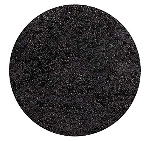 GLITTIES - Black Ice - Loose Fine Glitter Powder (.008") - Great for Nail Art, Nail Polish, Gel, Gel Polish or Acrylic Nail Powder - Solvent Resistant - (30 Gram Jar)