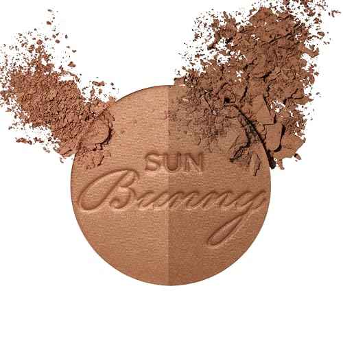 Too Faced Sun Bunny Bronzer | Buildable Luminous Glow for Sun-Kissed Finish + Cruelty Free, 0.28 Ounce