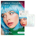 Temporary Face Tattoo Freckles - Glittery Stick-On Stickers