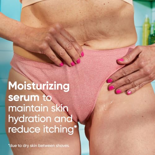 Gentle Post-Shave Serum for Pubic Hair & Skin - Reduce Ingrowns & Irritation