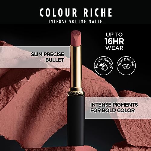 L'Oreal Paris Colour Riche Matte Lipstick - 16HR Wear