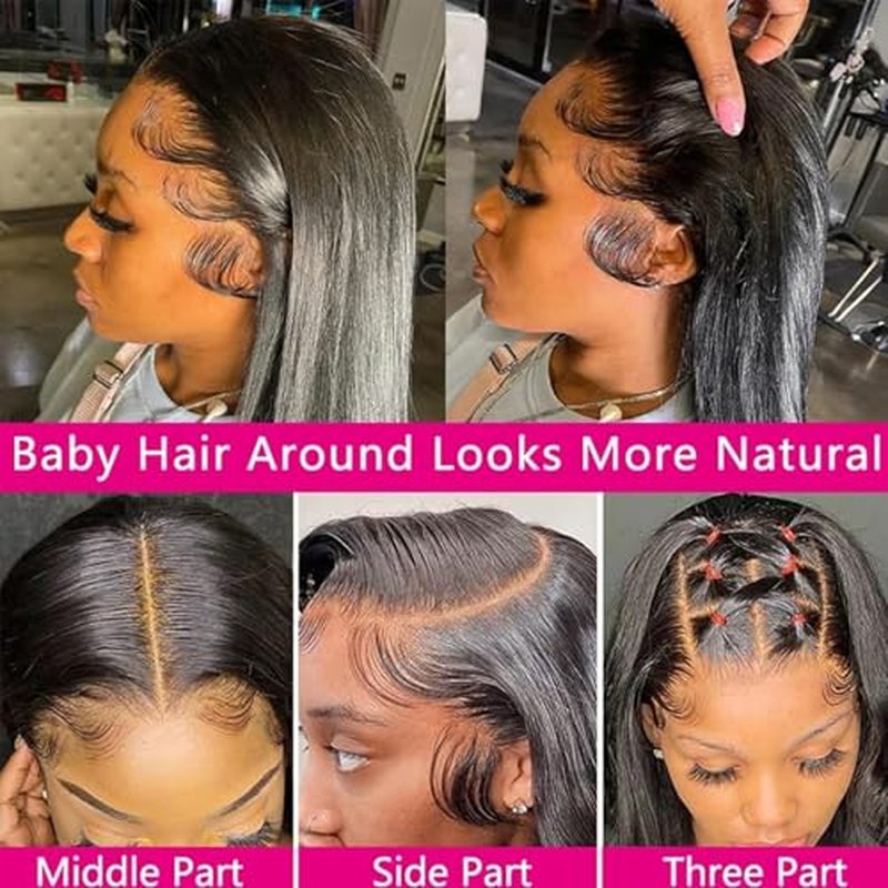 13x6 HD Lace Front Wig Brazilian Virgin Hair 30 Inch