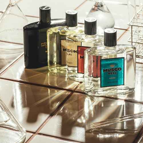 Claus Porto - Musgo Real 1887 Eau de Toilette | Timeless, Elegant, Edgy Scent | Geranium, Ambergris, Grapefruit, Lemon (100mL | 3.4 fl oz)